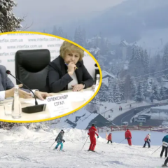 Image of winter in the Carpathians