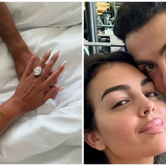 Кільце з діамантом, подароване Роналду Джорджині