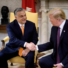 European far-right distancing from Trump