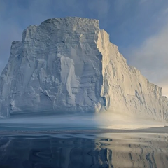 Айсберг у Академика Вернадского - размер Крещатик