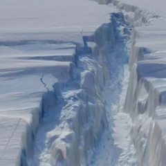 Карта знахідок каньйонів під льодами