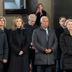 United prayer at St. Sophia's Cathedral: Zelensky and European leaders