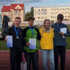 Українські спортсмени під час тренувань