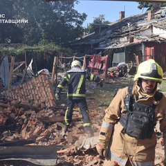 Атака на здания ТЦК в Полтаве