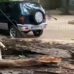 Піщана буря накрила Одесу