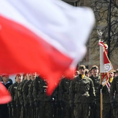 Полиция на границе Польши и Беларуси