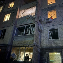 Постраждалі будинки в Кривому Розі