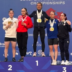 Івженко - чемпіонка Європи з важкої атлетики