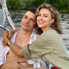 Модель Віка Маремуха та її чоловік