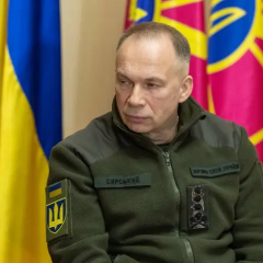 Photo of active front line