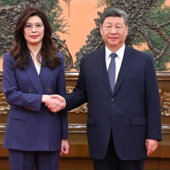 Xi Jinping met with leader of Taiwanese party