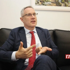 Ukraine protests against grain import