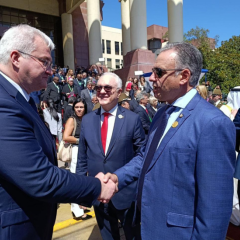 Meeting of President Orsi with Sibiga