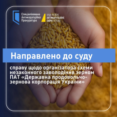 Зображення обвинувального акту щодо власника зернотрейдера