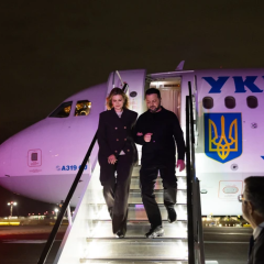 Зеленский прибыл в Нью-Йорк