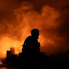 Нічний комбінований удар по Києву