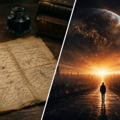 Newton's manuscripts with calculations for 2060