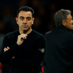 Xavi Hernandez in Morocco national team kit
