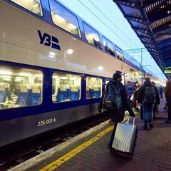 Вагон Лесь Курбас на станции Леополіс