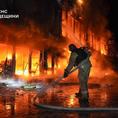 Гражданская инфраструктура горит в Одессе