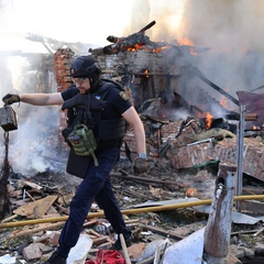 Дроны ударили по зданиям в Полтаве