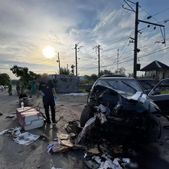 Автомобіль протаранив блокпост на Закарпатті