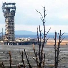 Ознаки відновлення зруйнованого аеропорту в окупованому Донецьку