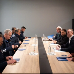 Zelensky and Grossi monitor Chernobyl plant
