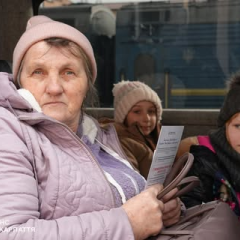 Arrival of soldiers from Zaporizhzhia region to Mukachevo