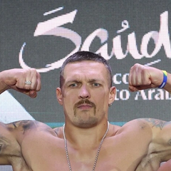 Усик во время боя