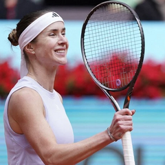 Світоліна на корті турніру у Римі