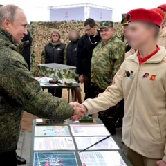 Russian children sent to the front