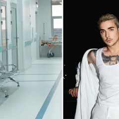 Певец Melovin в больнице под капельницами