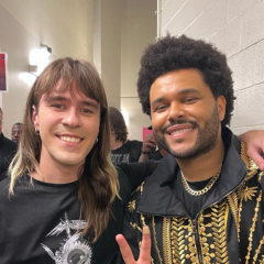 Український митець влаштував перформанс для The Weeknd у Мюнхені