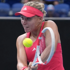 Стародубцева на турнире WTA