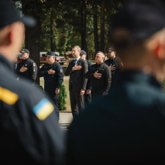 Сергей Корецький выразил благодарность спасателям ДСНС за их неоценимый вклад в военное время
