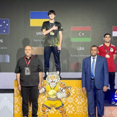 Ukrainian cadet became world champion in muay thai