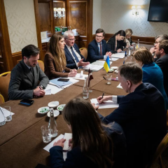 Сибіга та міністри Балтії у Києві: візит до української столиці