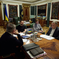 Украинский министр энергетики на встрече