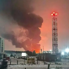 Нічна масована атака дронів в РФ