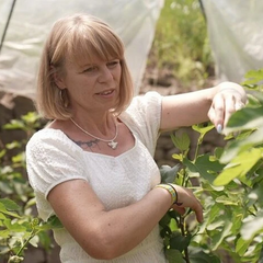 Женщина выращивает тропические фрукты на Винниччине