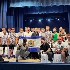 Боксер на пропагандистском турнире в Крыму