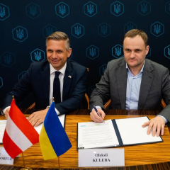 Ukraine and Austria signed an agreement