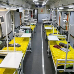 Вагон-реанімація та апарати ШВЛ