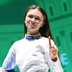 17-річна фехтувальниця Максименко уперше обійшла досягнення Харлан