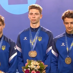Украинская сборная получила золото на чемпионате