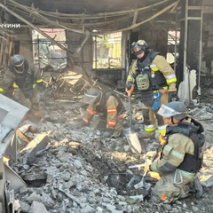 Рятувальні роботи в Добропіллі