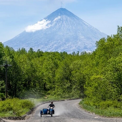Volcanic Eruption in Kamchatka: Ash at 12 km Height