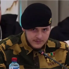 Сын Кадырова на публике после аварии