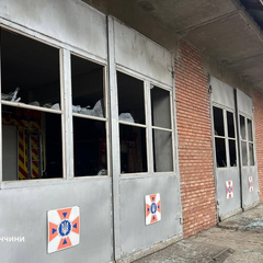 Пожежна частина у Слов'янську під обстрілом